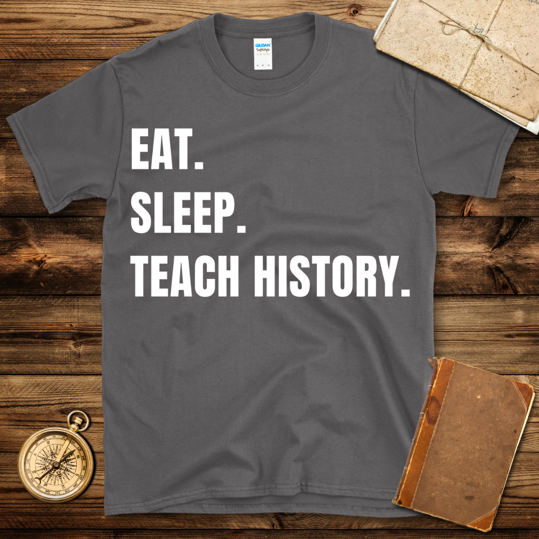Eat Sleep Teach History T-Shirt