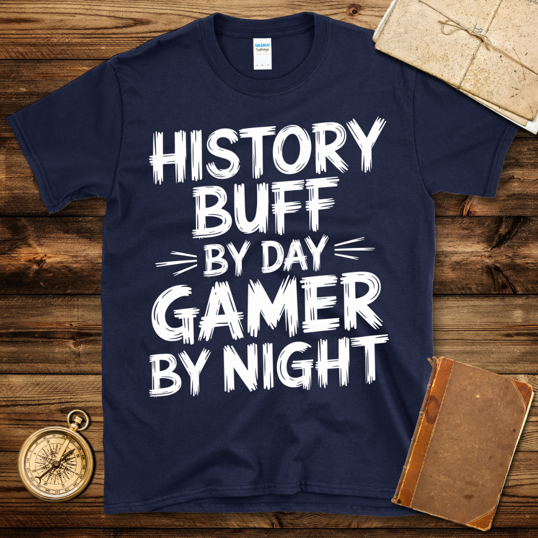 History Buff Gamer T-Shirt