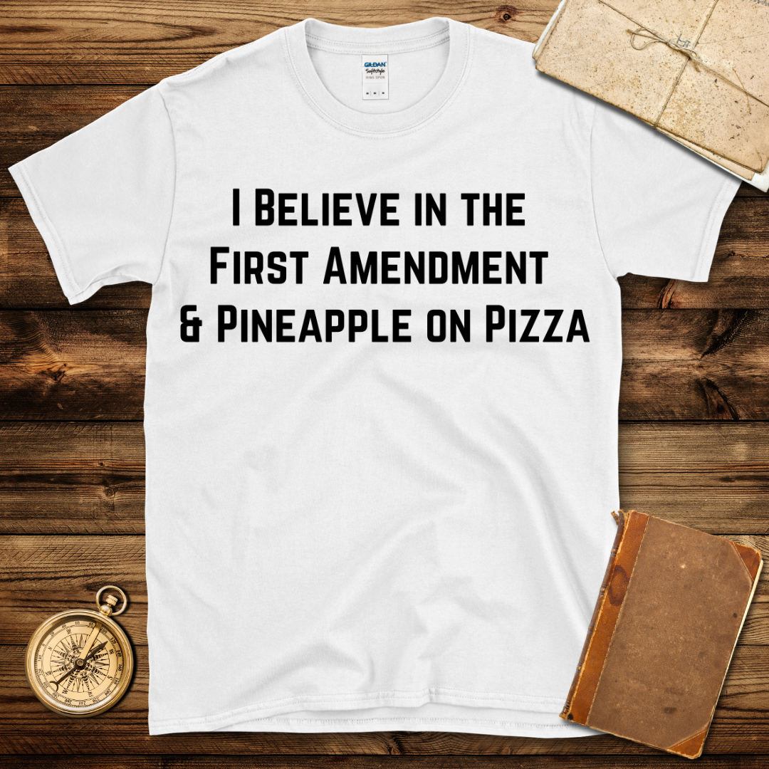 I Believe In The First Amendment T-Shirt