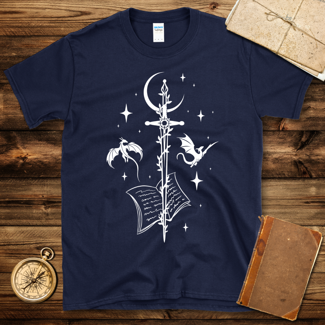 Sword And Dragons T-Shirt