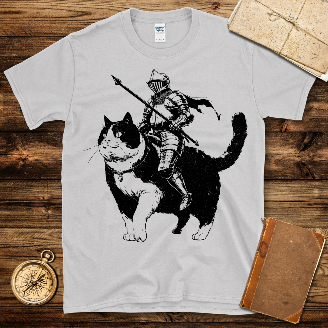 Knight On A Cat T-Shirt
