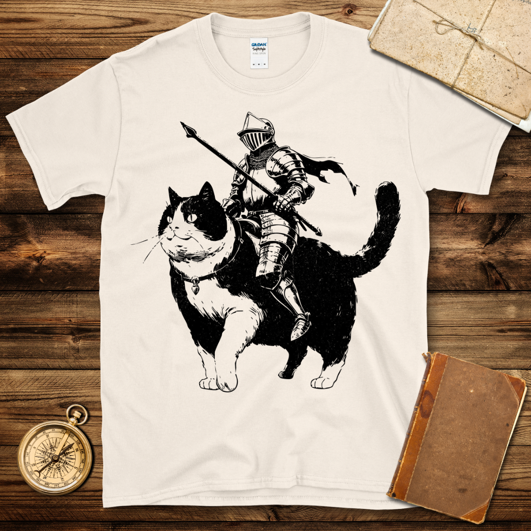 Knight On A Cat T-Shirt