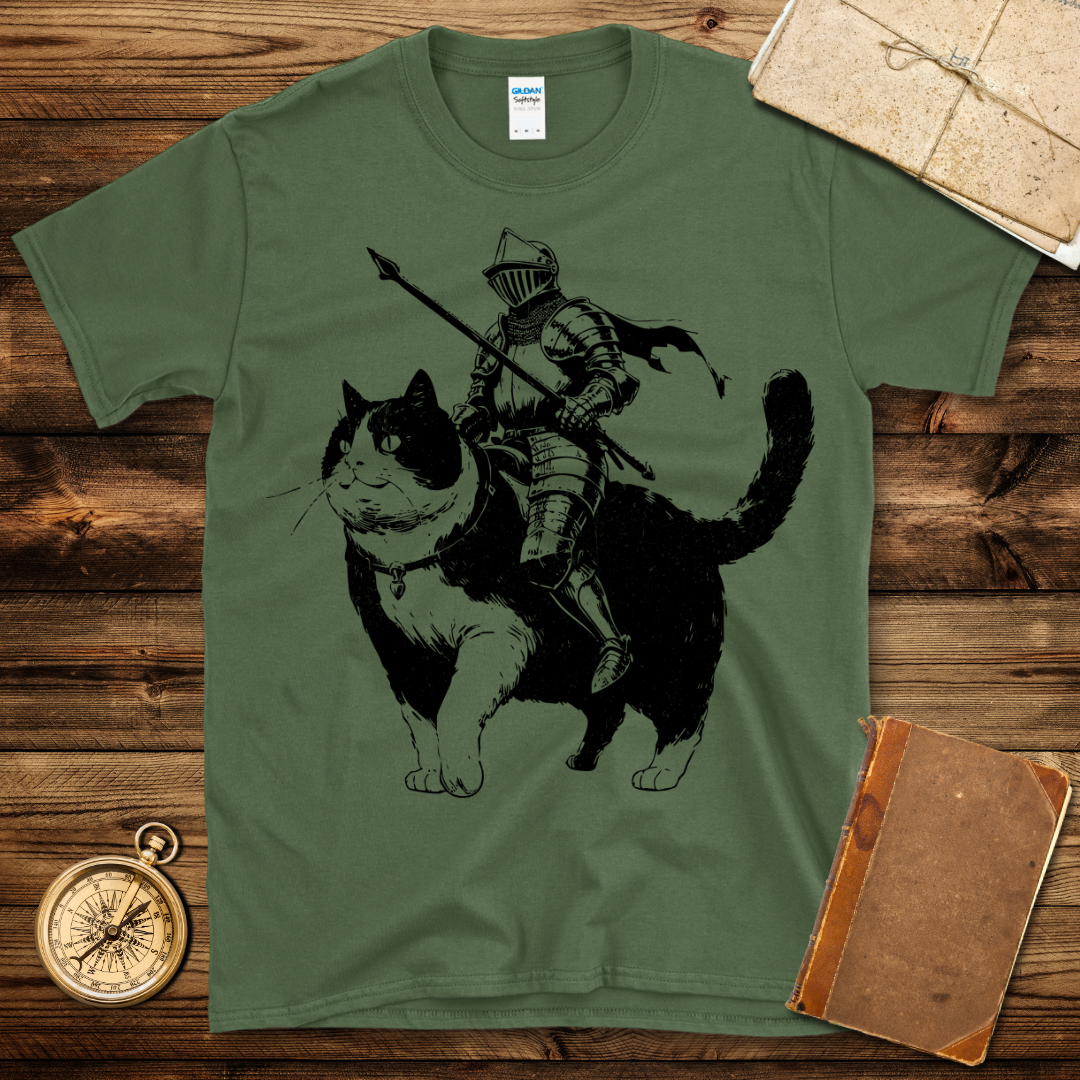 Knight On A Cat T-Shirt