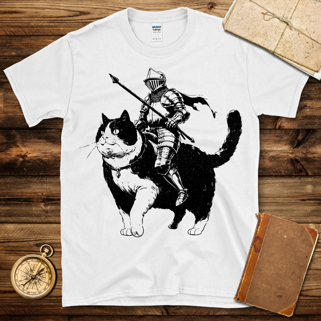 Knight On A Cat T-Shirt