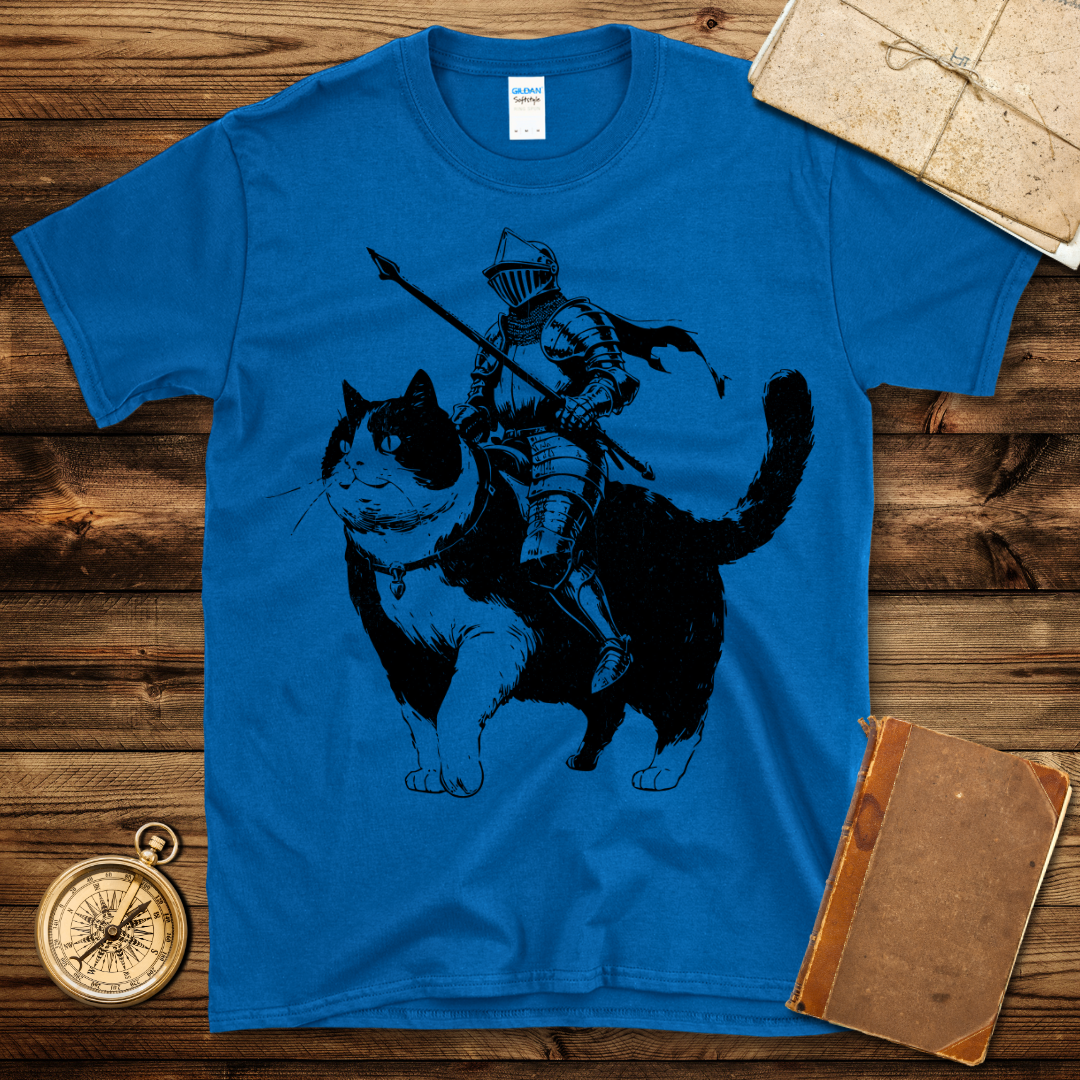 Knight On A Cat T-Shirt