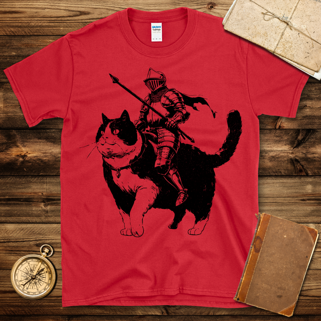 Knight On A Cat T-Shirt