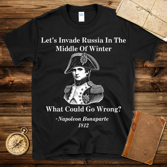 Napoleon Invades Russia T-Shirt