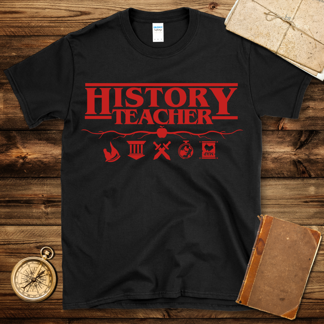 History Teacher Netflix T-Shirt