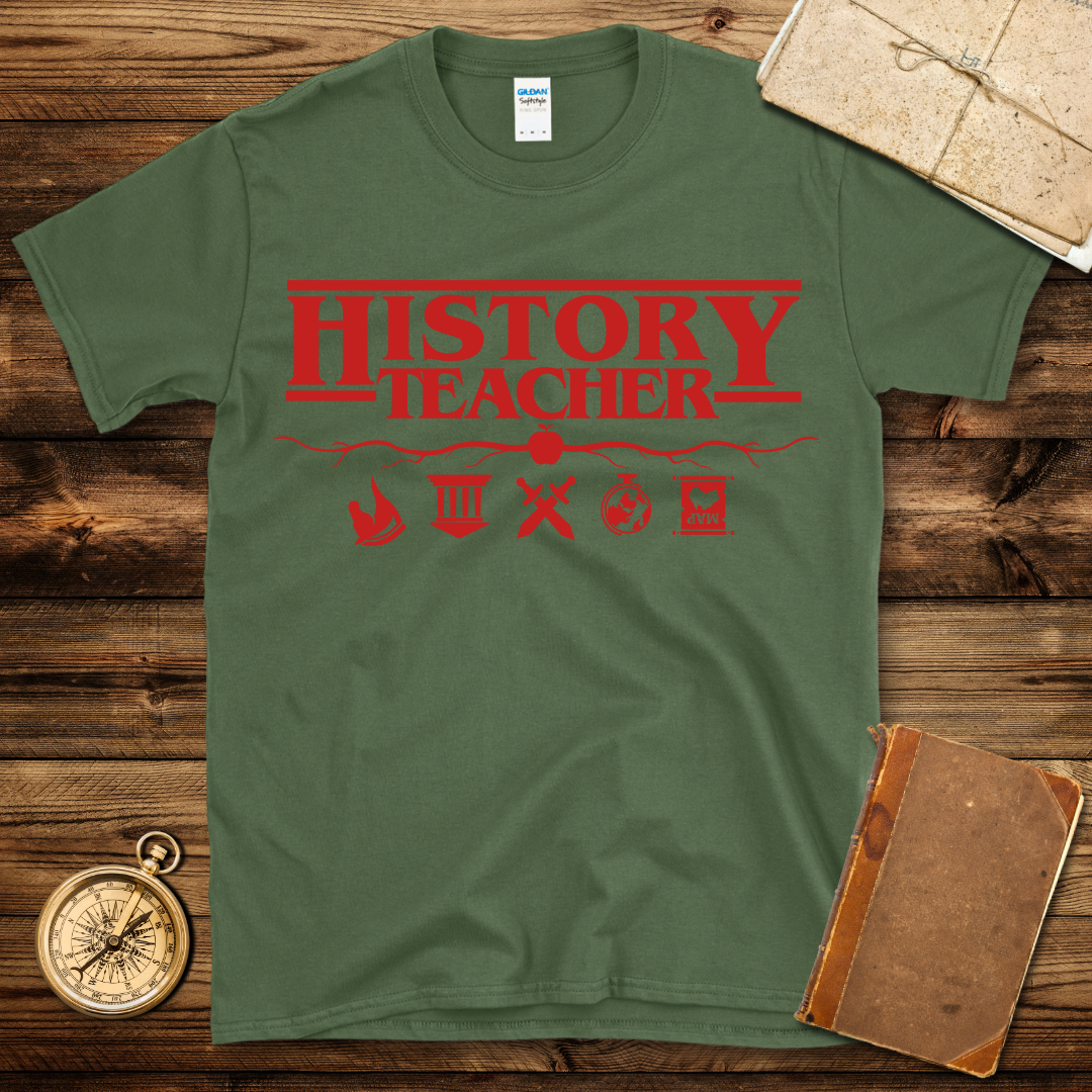 History Teacher Netflix T-Shirt
