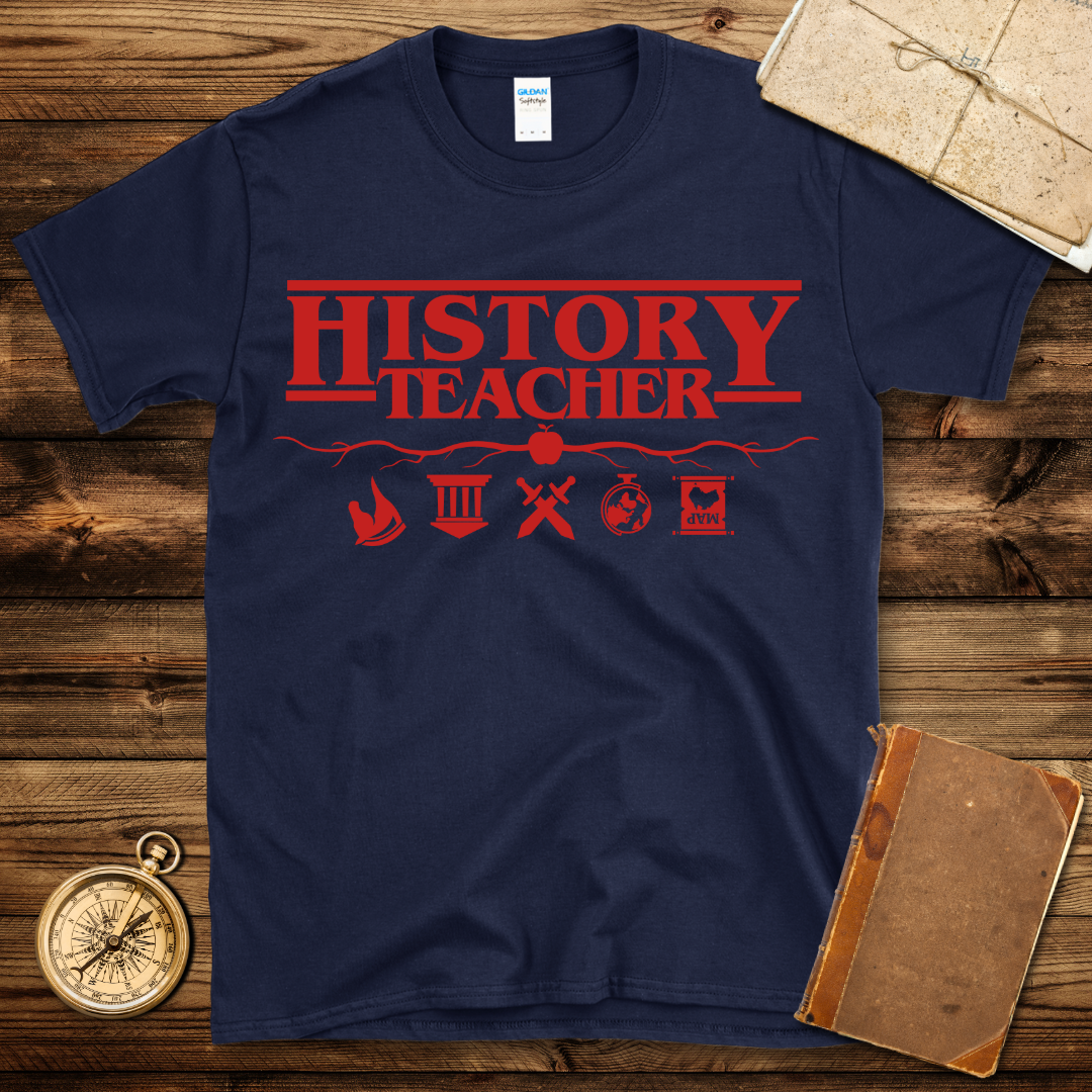 History Teacher Netflix T-Shirt