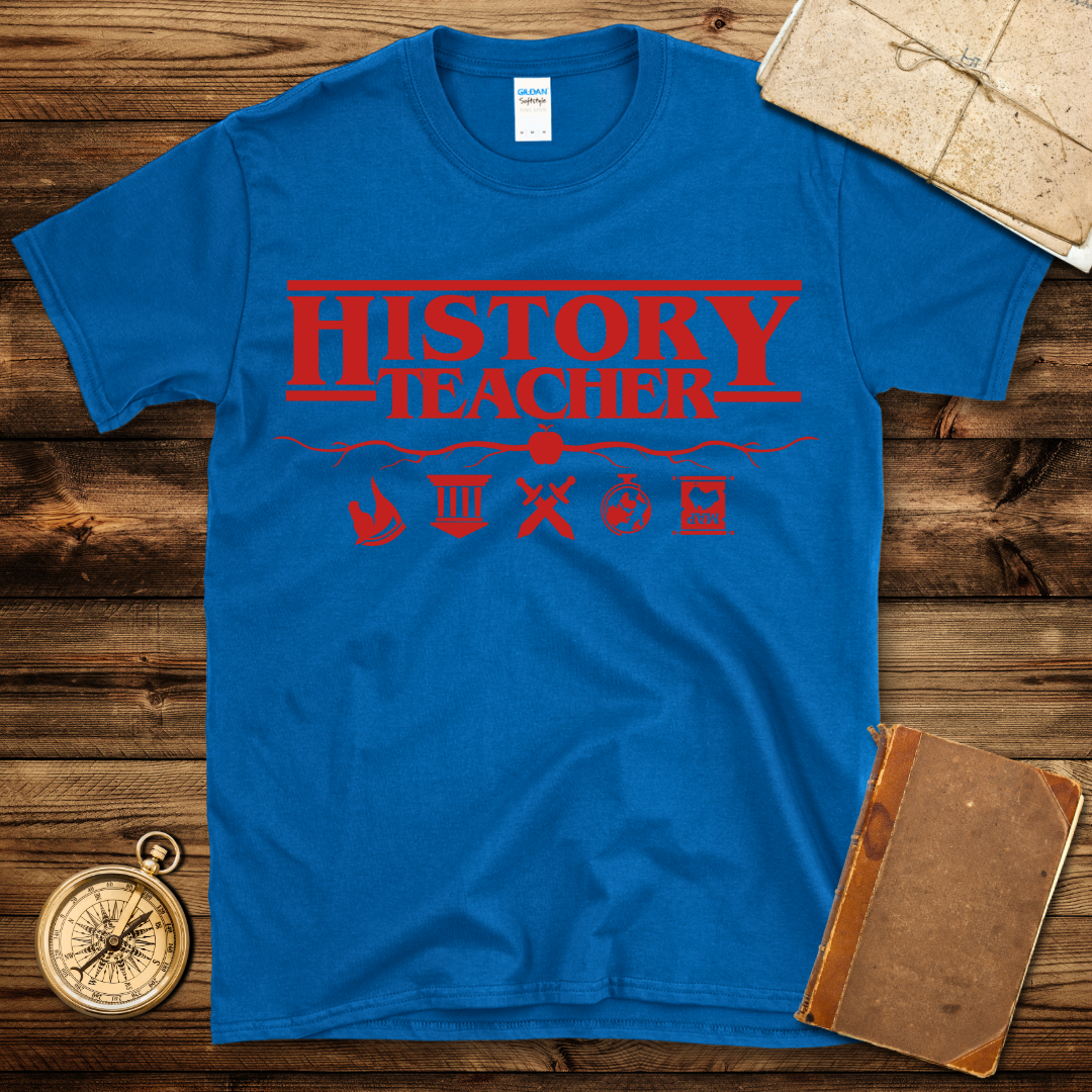 History Teacher Netflix T-Shirt