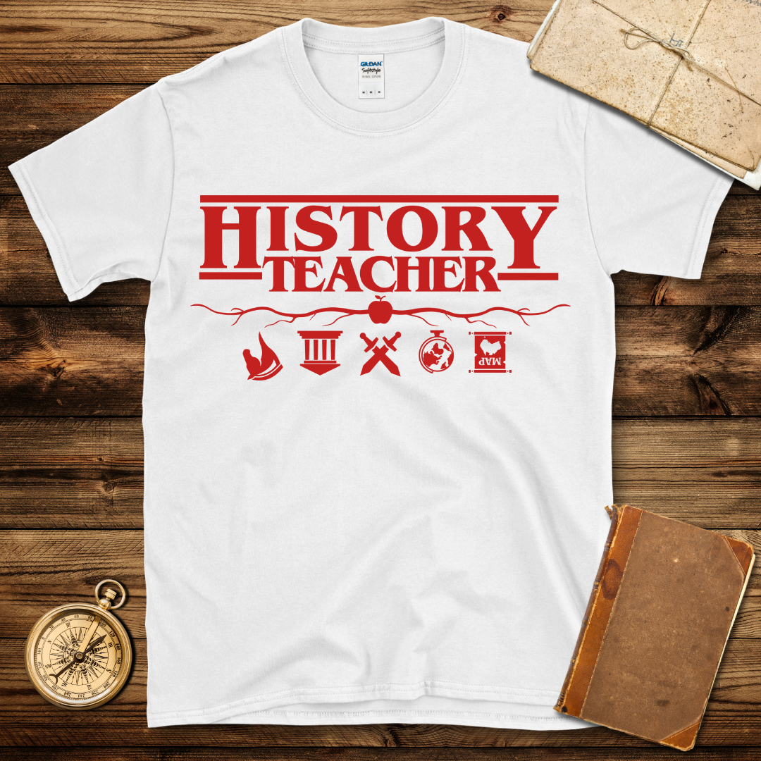 History Teacher Netflix T-Shirt