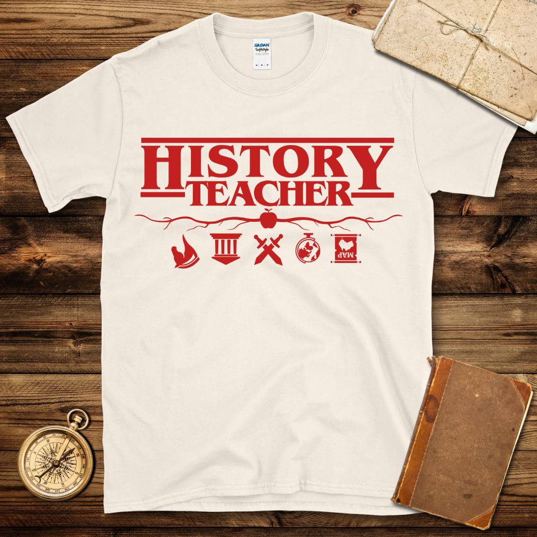 History Teacher Netflix T-Shirt