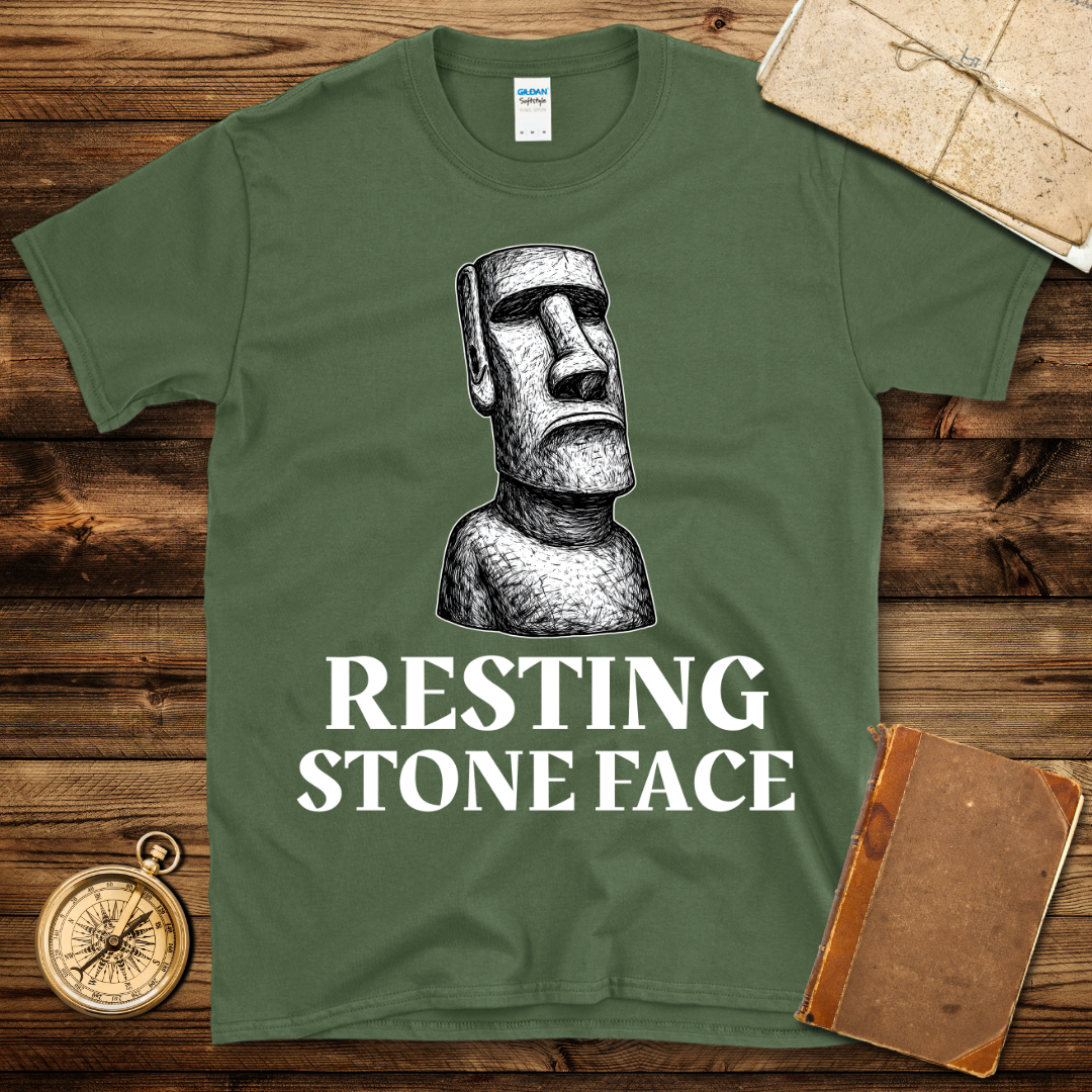 Resting Stone Face T-Shirt