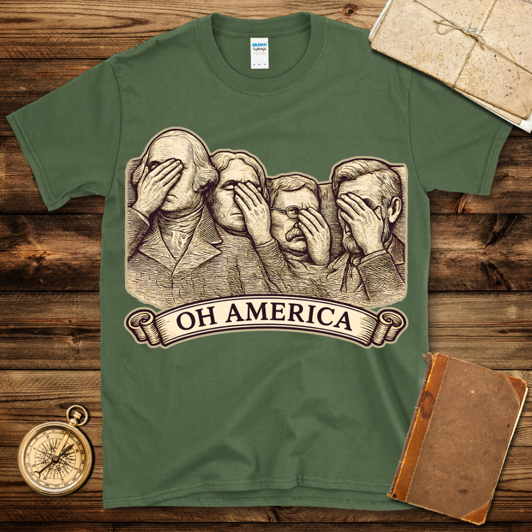 Rushmore Oh America T-Shirt