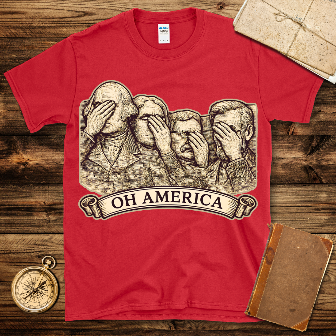 Rushmore Oh America T-Shirt