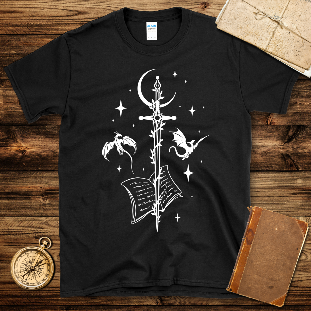 Sword And Dragons T-Shirt