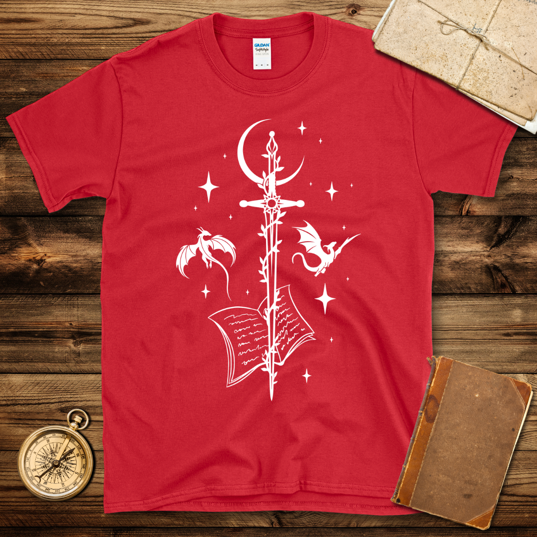 Sword And Dragons T-Shirt