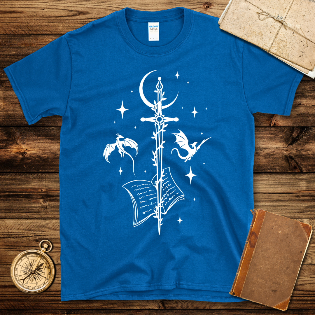 Sword And Dragons T-Shirt