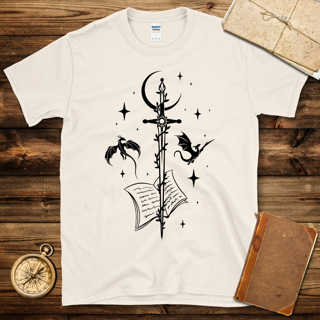 Sword And Dragons T-Shirt