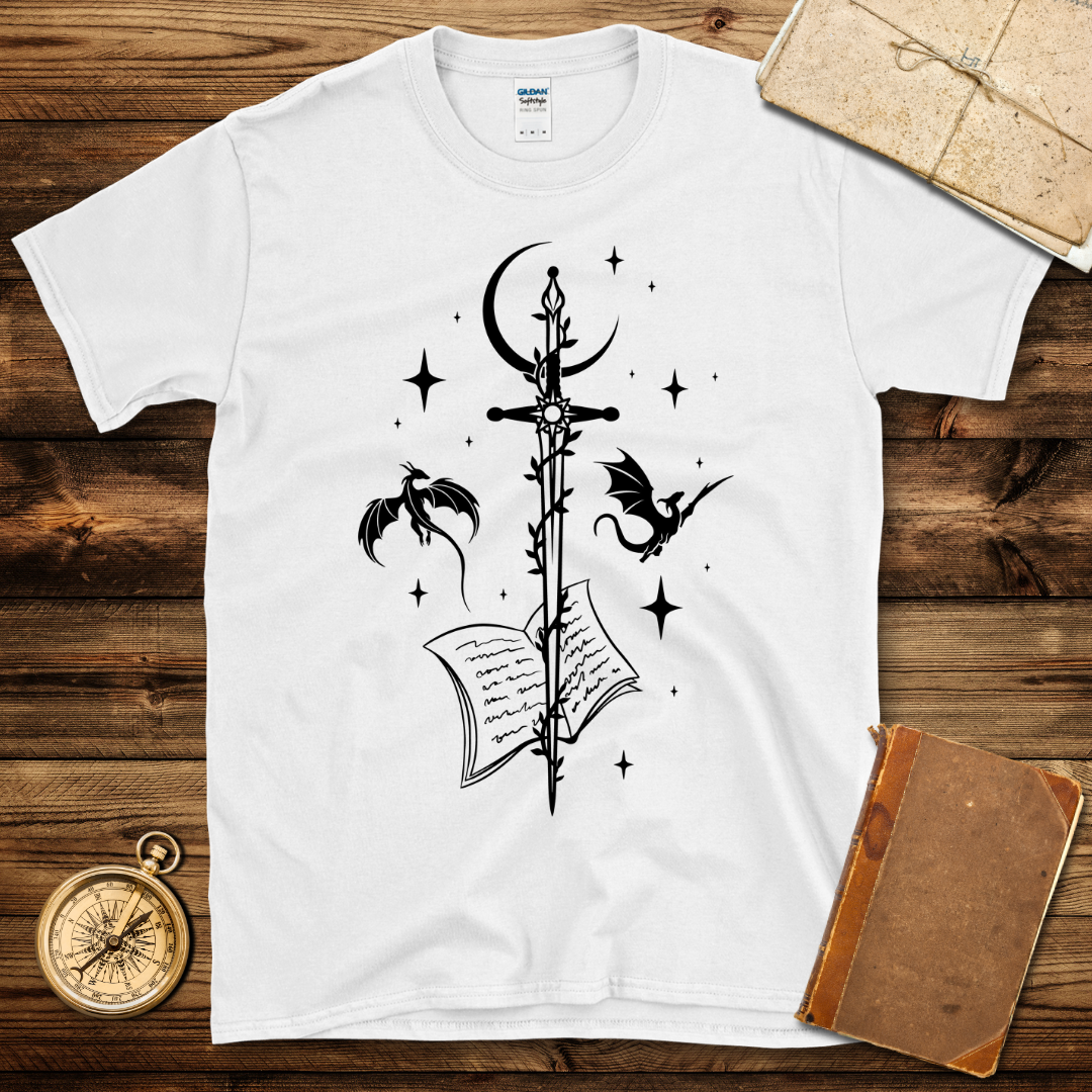 Sword And Dragons T-Shirt