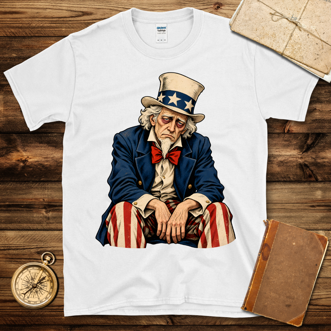 Weary Uncle Sam T-Shirt