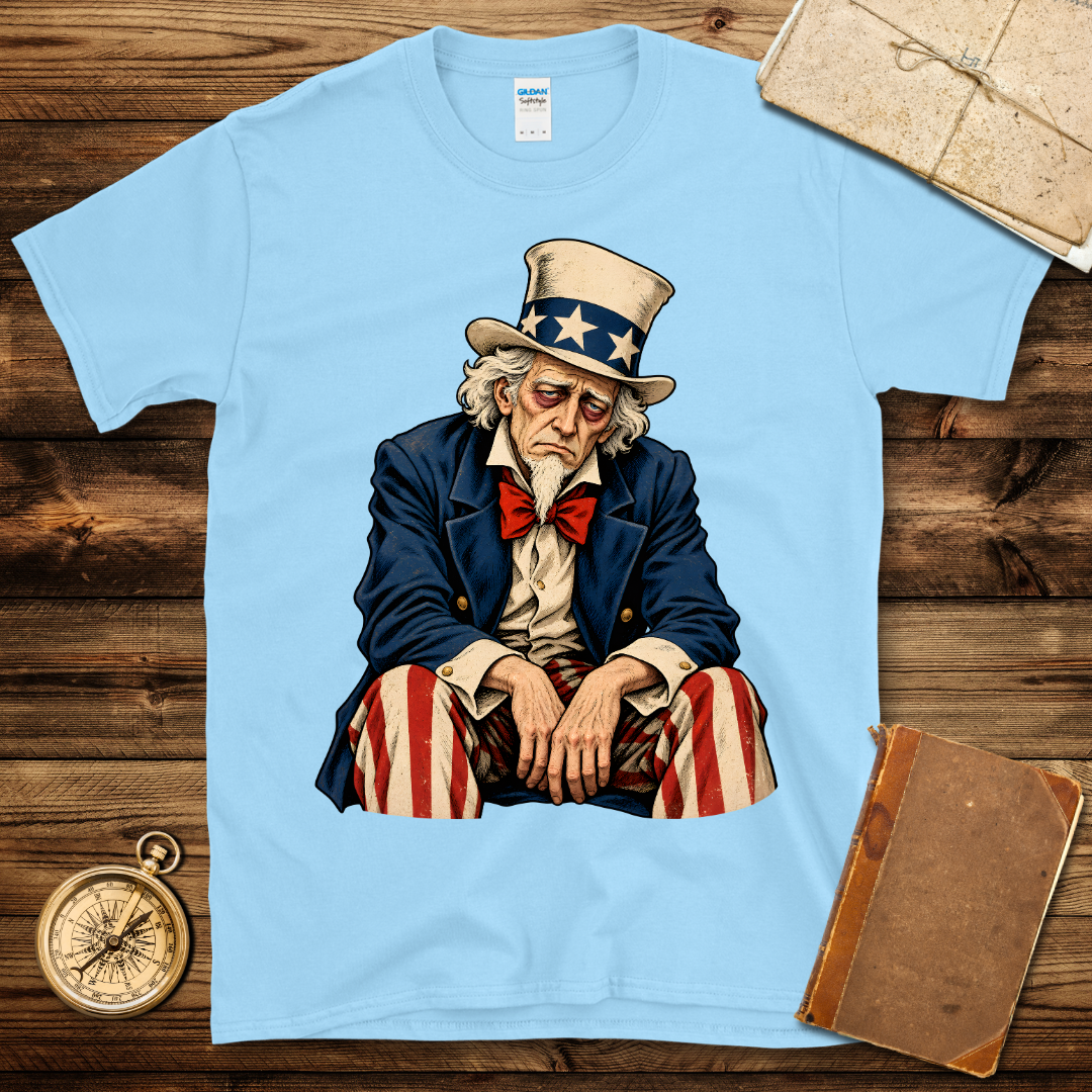 Weary Uncle Sam T-Shirt