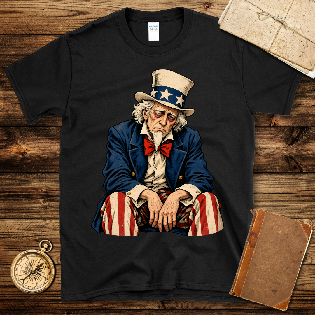 Weary Uncle Sam T-Shirt