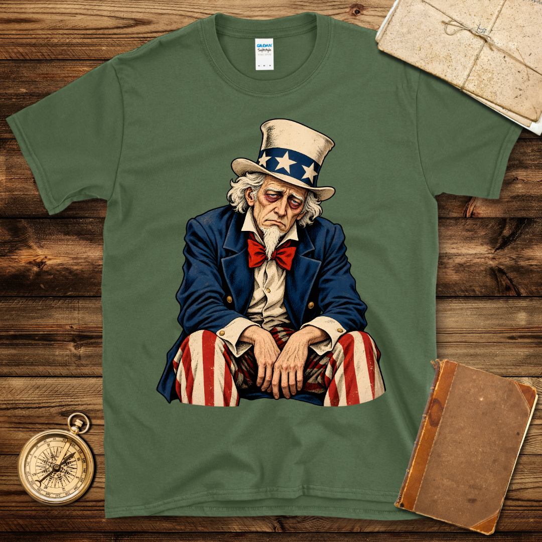 Weary Uncle Sam T-Shirt