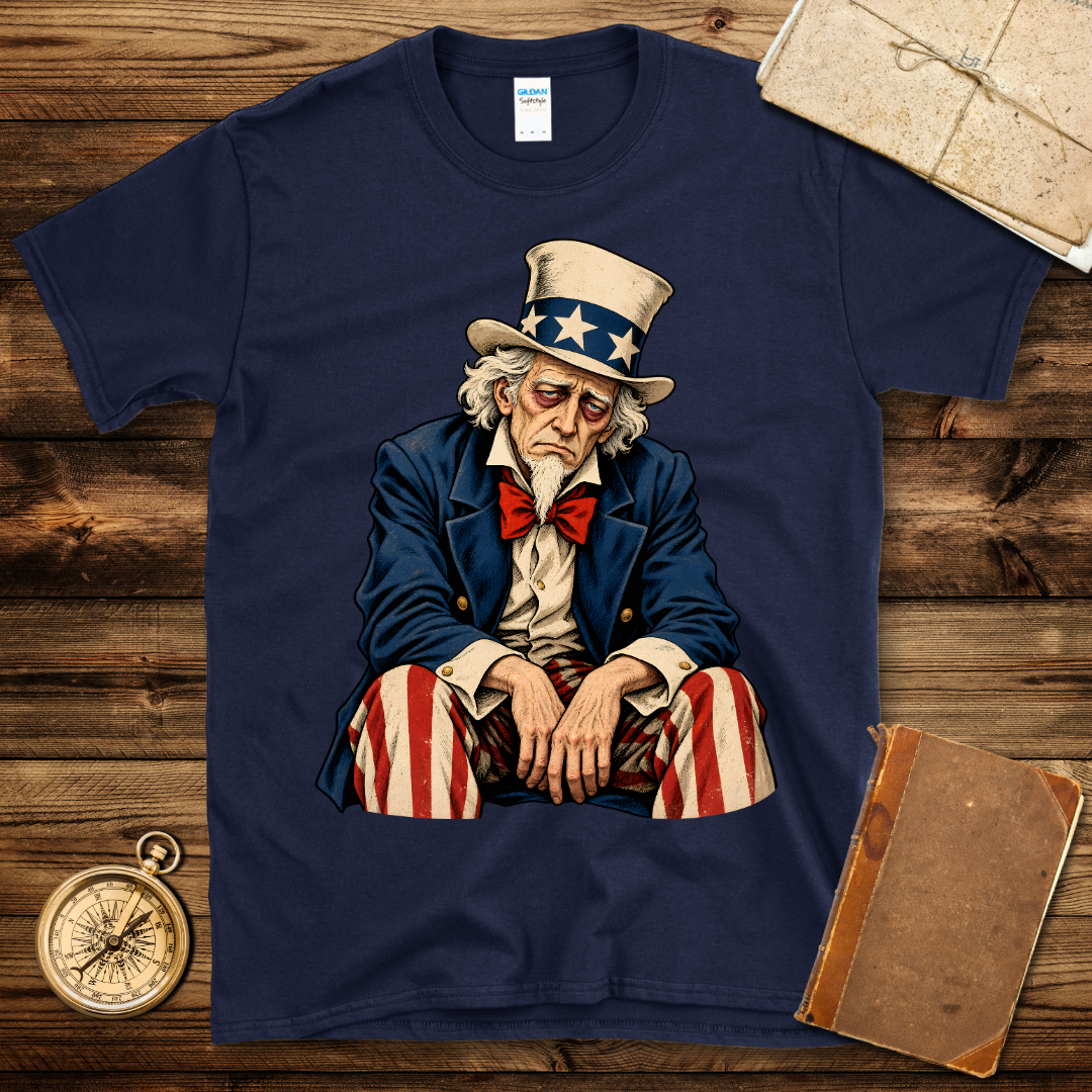 Weary Uncle Sam T-Shirt