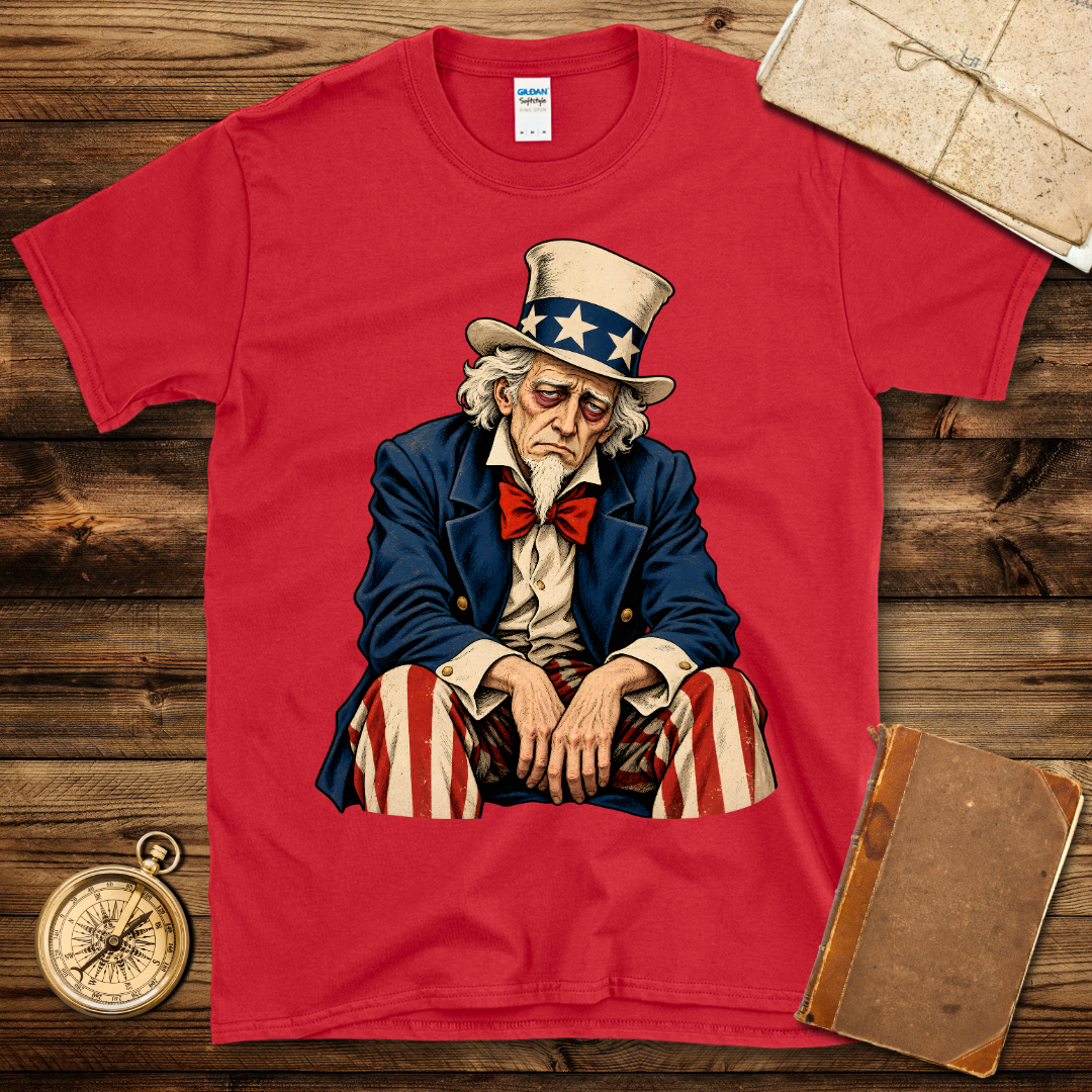 Weary Uncle Sam T-Shirt